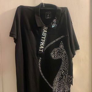 Babyphat original edition collard t-shirt